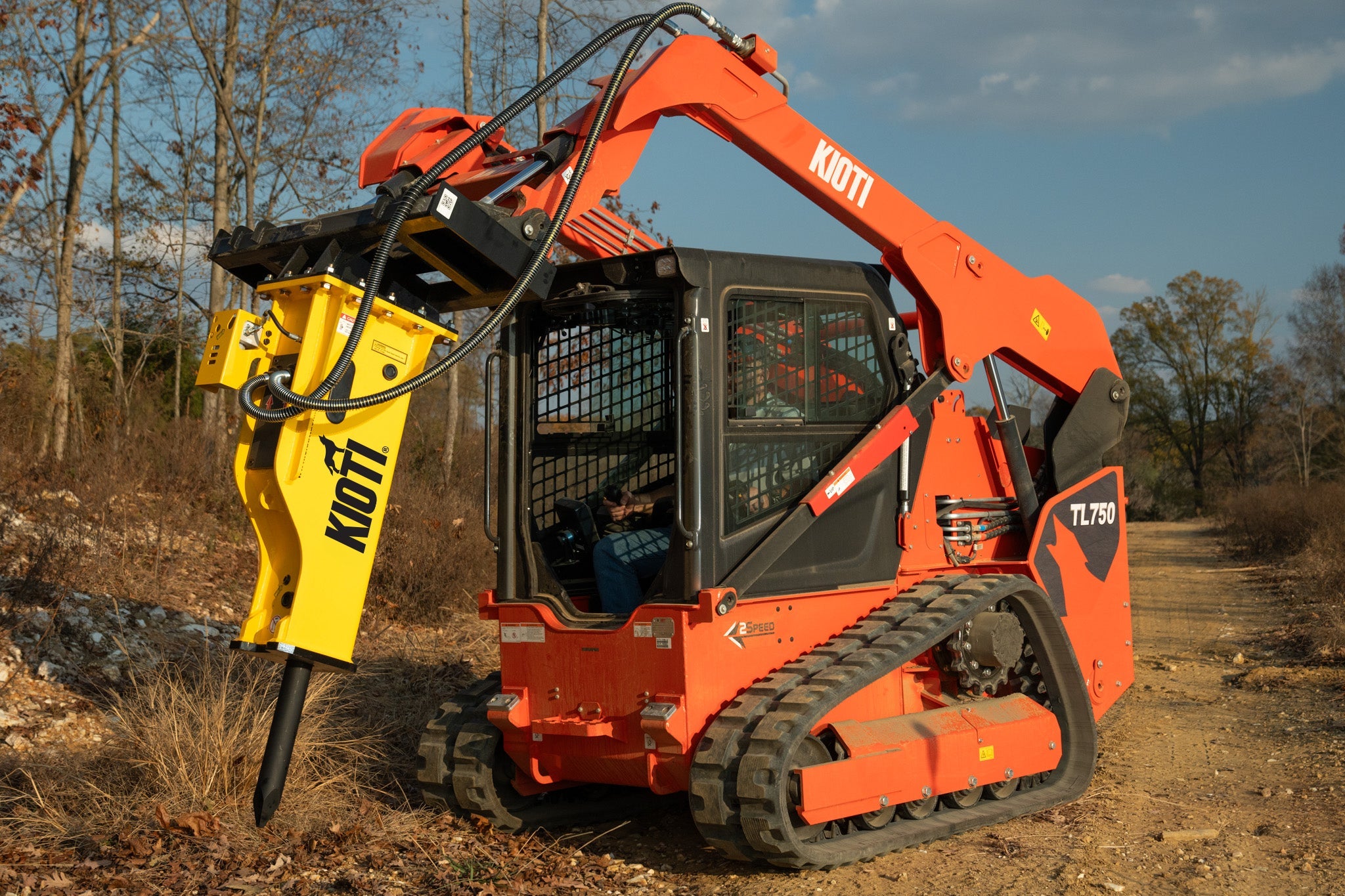 KIOTI Breaker Compact Construction