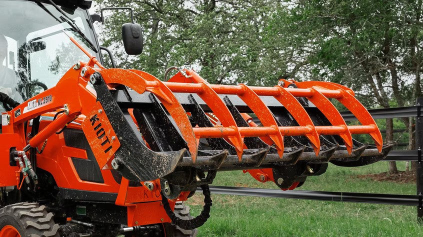KIOTI Grapple Compact Construction