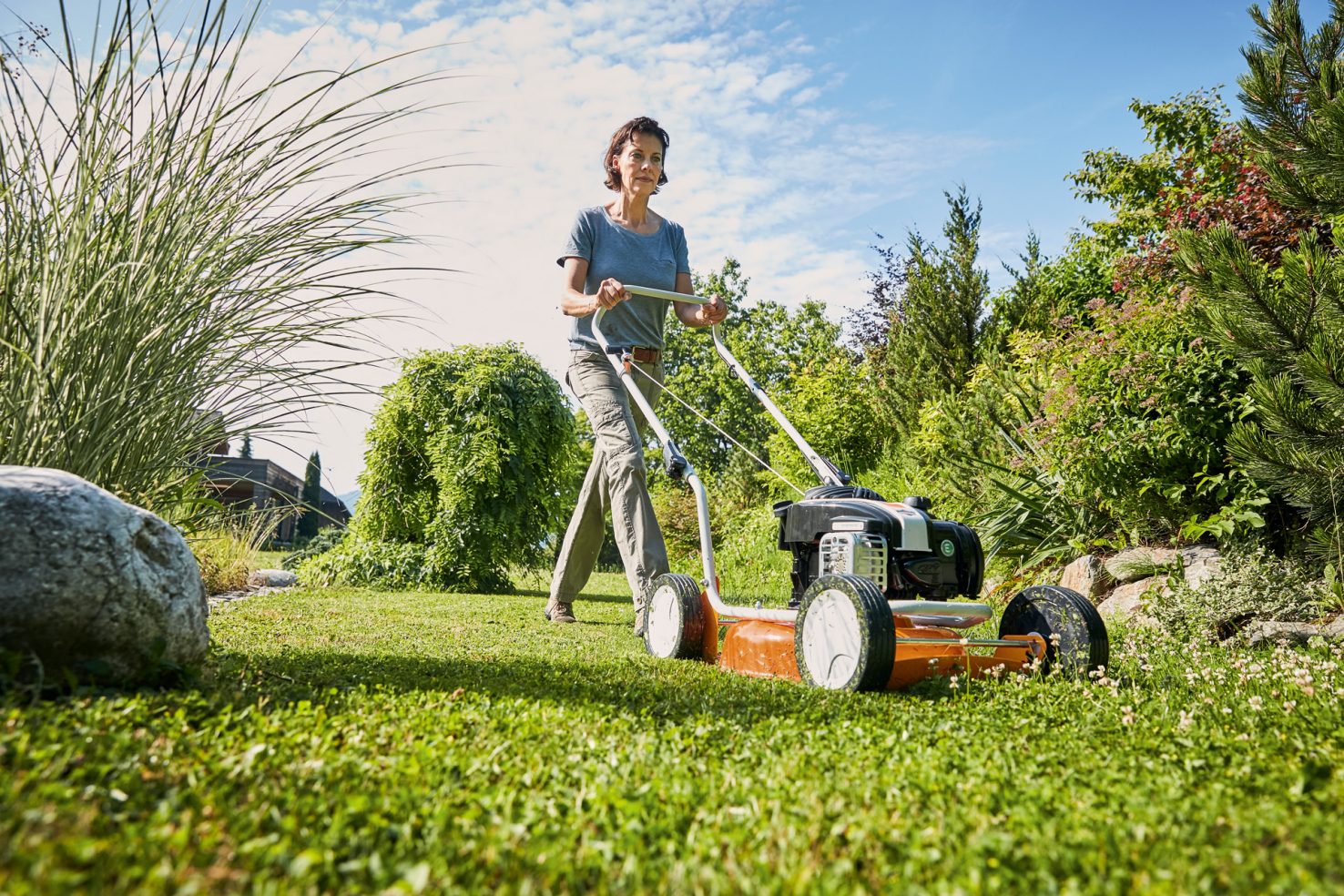 Mowing And Planting