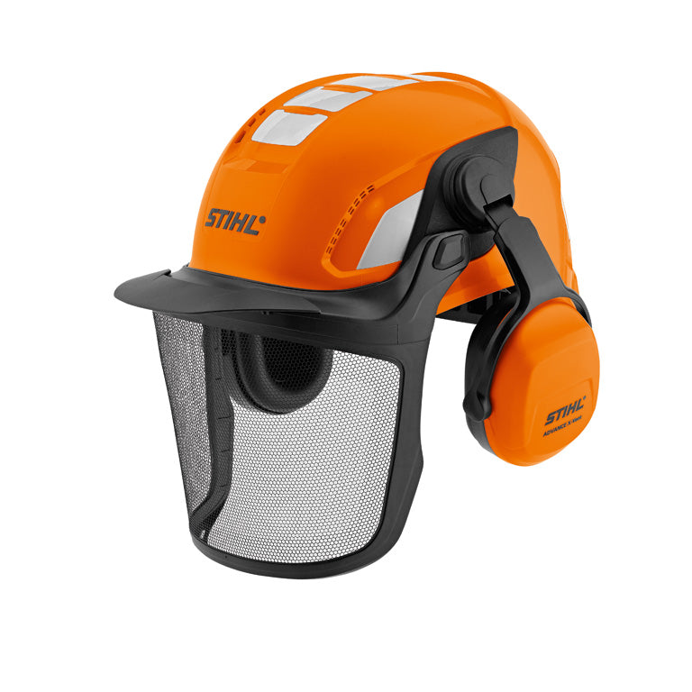 STIHL ADVANCE Vent 安全ヘルメット Stihl Advance Vent Chainsaw Safety Helmet, Ear Defender and