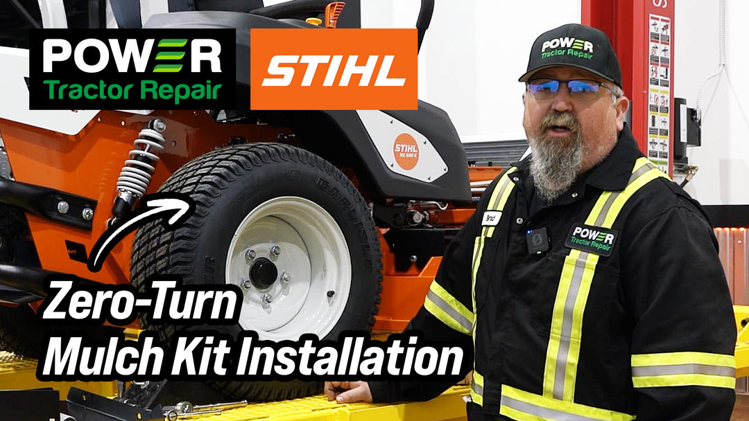 Stihl Zero Turn Mulch Kit Installation Guide