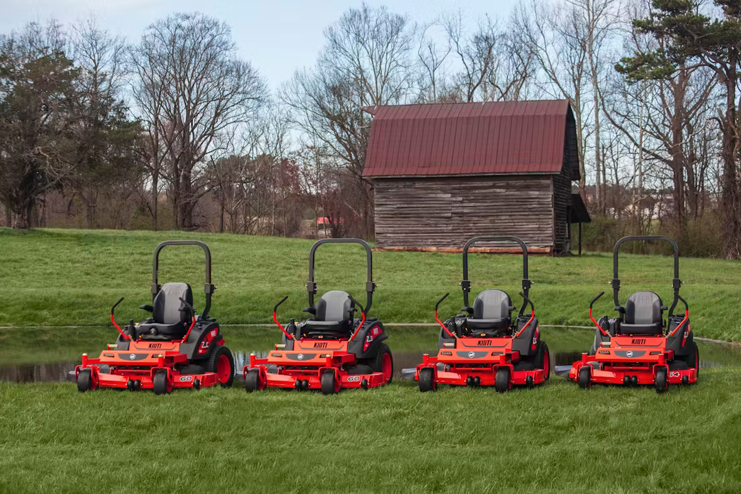 KIOTI Zero Turn Mower Cash Back Savings and 0% Financing