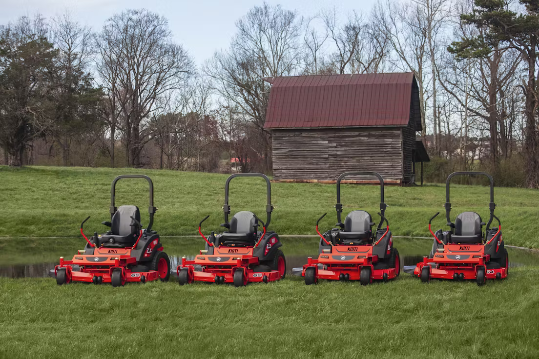 KIOTI Zero Turn Mower Cash Back Savings and 0% Financing