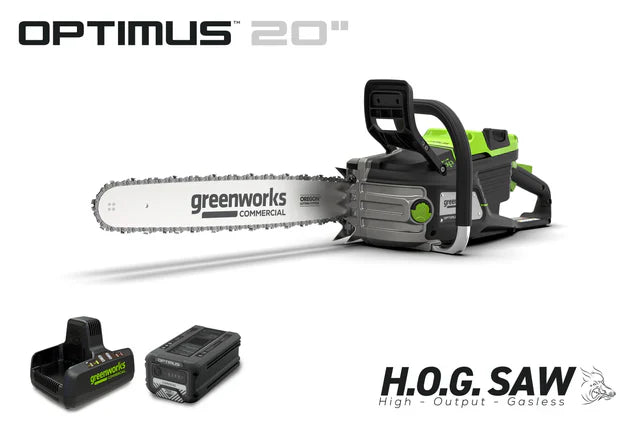 Optimus 82V 5.0 kW H.O.G. Chainsaw