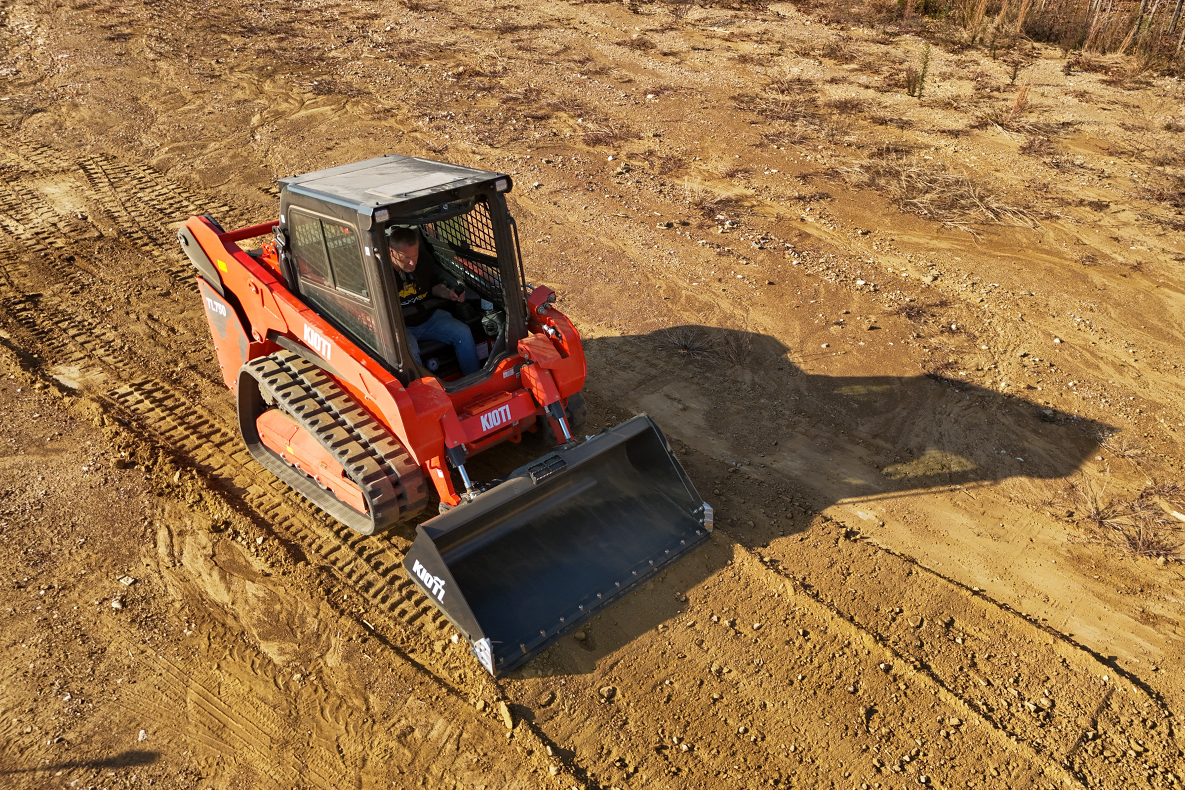 KIOTI Land Leveler Compact Construction