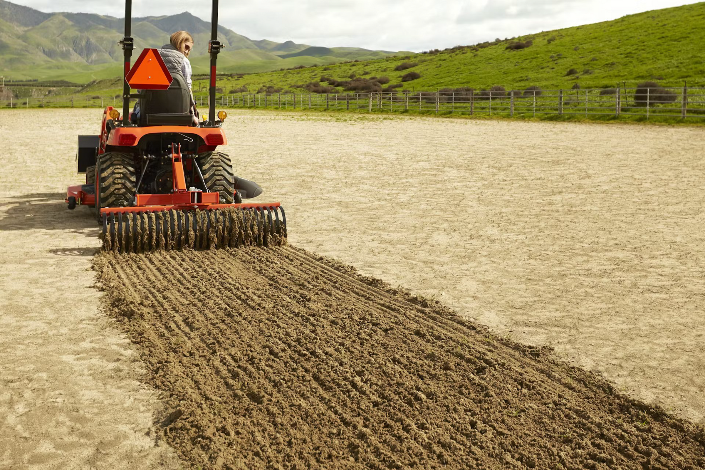 KIOTI Landscape Rakes