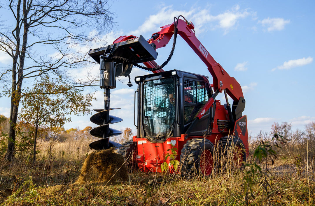 KIOTI Auger Compact Construction