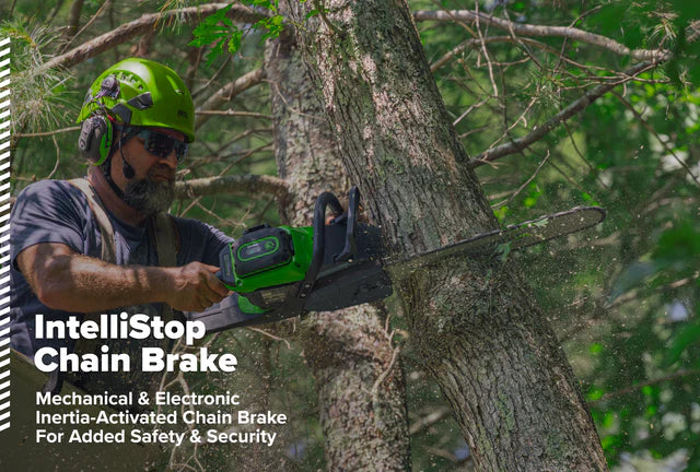 82V OPTIMUS 3.0 kW 16" Chainsaw Kit with CORE400 Battery & DP Charger | OCS500-C4DP-16