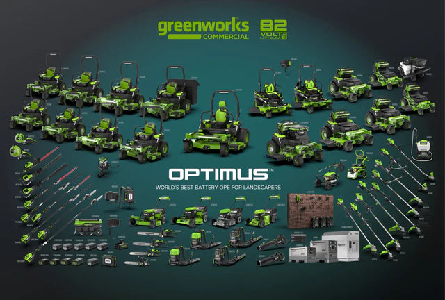 82V OPTIMUS 3.0 kW 18" Chainsaw Kit with CORE400 Battery & DP Charger | OCS500-C4DP-18