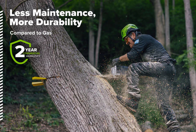 OPTIMUS 82V 5.0kw 24" HOG Chainsaw Kit with CORE530 Battery & DP Charger | OCS800-C5DP-24
