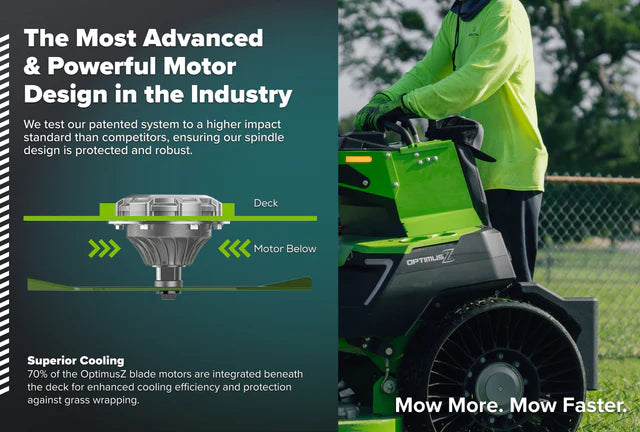 OptimusZ Series 9 48" Stand-on ZTR - 24 kWh | OS948