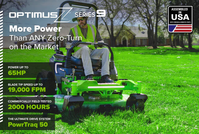 OptimusZ Series 9 48" Ride-on ZTR - 24 kWh | OZ948