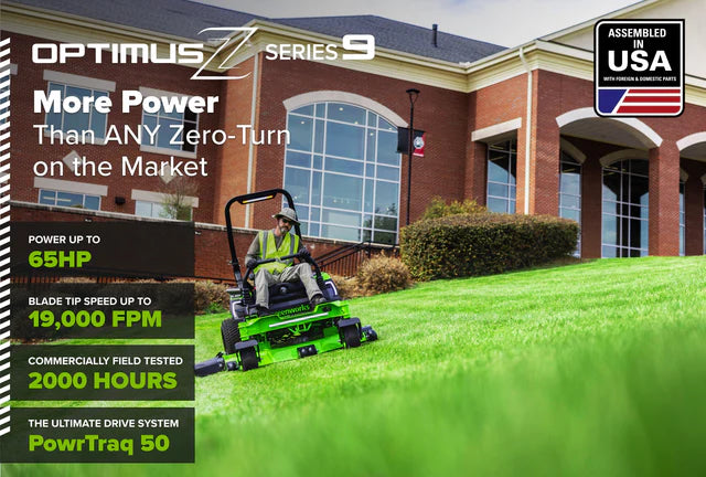 OptimusZ Series 9 60" (Side Discharge) Ride-on ZTR - 24 kWh | OZ960
