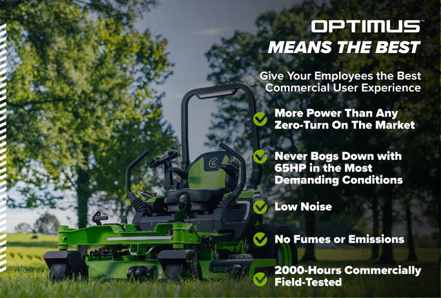 OptimusZ Series 9 60" (Side Discharge) Ride-on ZTR - 24 kWh | OZ960