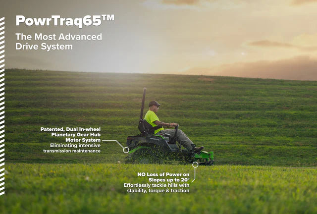 OptimusZ Series 9 72" (Side Discharge) Ride-on ZTR - 36 kWh | OZ972