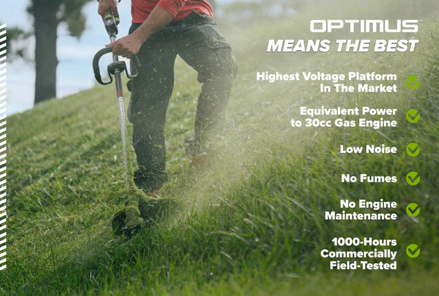 Optimus 82V Top mounted 1.3kW String Trimmer - Tool Only | ST131
