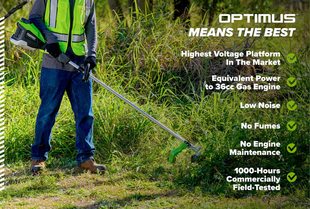 Optimus 82V 1.6 kW String Trimmer | ST161