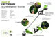 Optimus 82V 2.0kW String Trimmer Core400 DP Kit | ST201-C4DP
