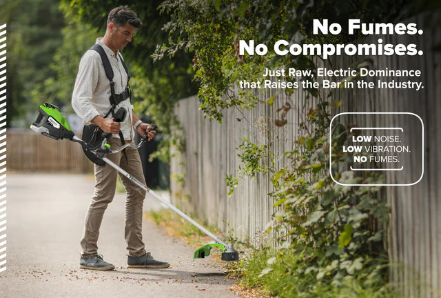 Optimus 82V 2.0 kW Bike Handle String Trimmer Kit | TB201H-C4DP