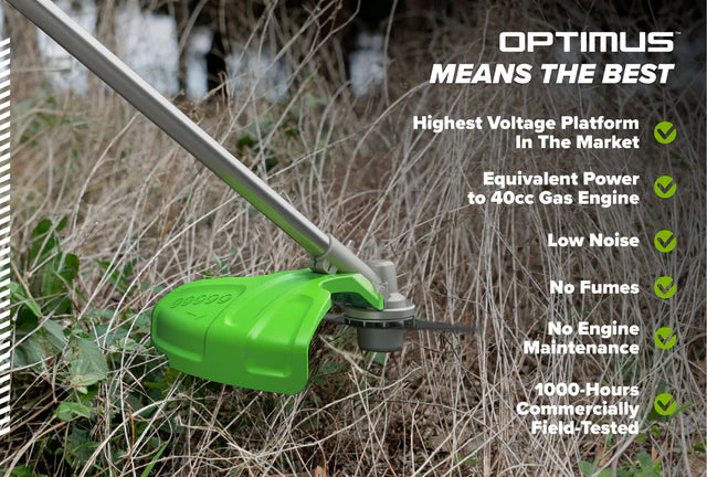 Optimus 82V 2.0 kW Bike Handle String Trimmer | TB201H