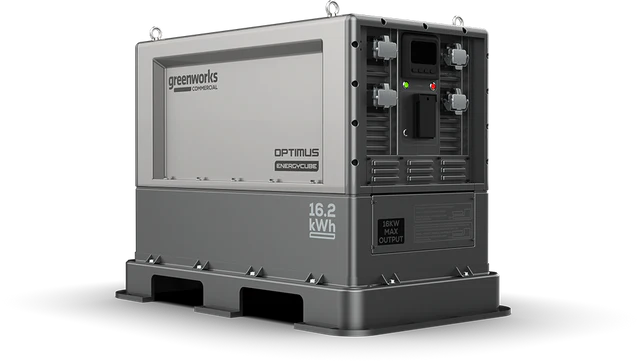 Optimus 16.2 kWh EnergyCube w/ (2) Caddies | CUBE16
