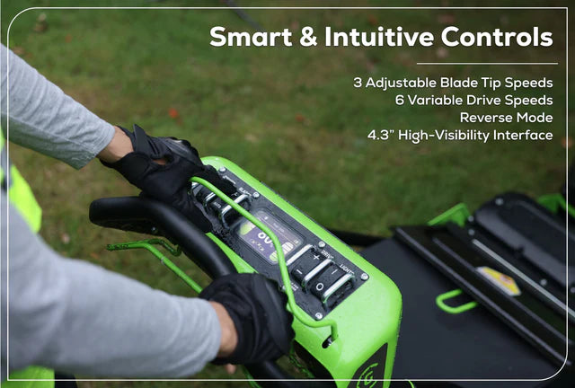 Optimus 82V 30" All-Terrain Mower with (3) CORE530 Batteries and DP Charger | ATM30-C5DP