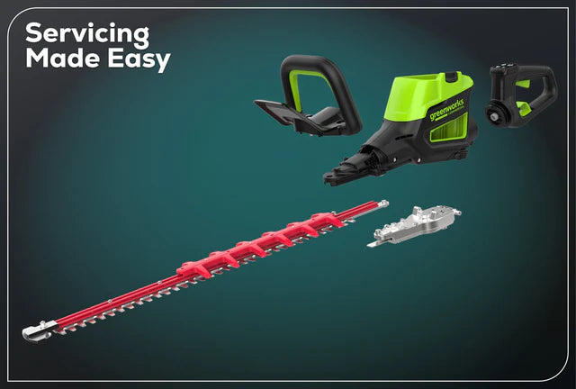 Optimus 82V 24" Hedge Trimmer with Core300 Battery and Dual-Port Charger | HT241-C3DP