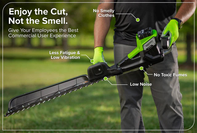 Optimus 82V 30" Single Sided Hedge Trimmer | HT301S
