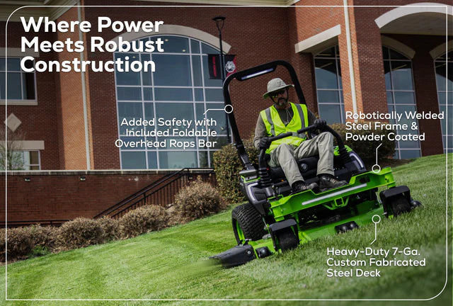 OptimusZ 60” 24kWh Ride-On Zero-Turn Mower | CZ60R24X