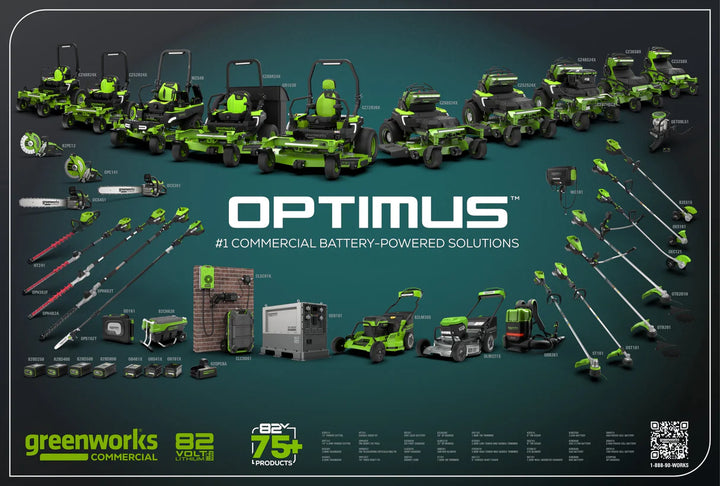 Optimus 82V 22” Self-propelled Mower | ATM22A