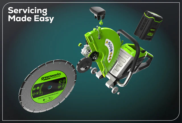 Optimus 82V 14” Power Cutter | PC141