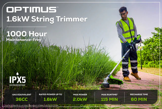 Optimus 82V 1.6 kW String Trimmer With Core300 DP Kit | ST161-C3DP