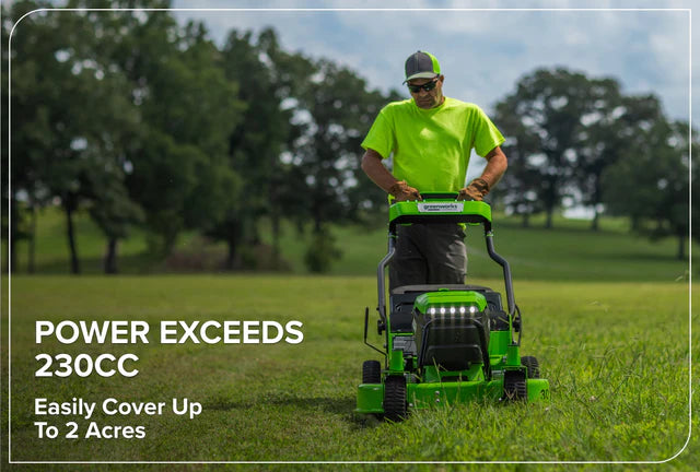 Optimus 82V 30" All-Terrain Mower with (3) CORE530 Batteries and DP Charger| ATM30C-C5DP