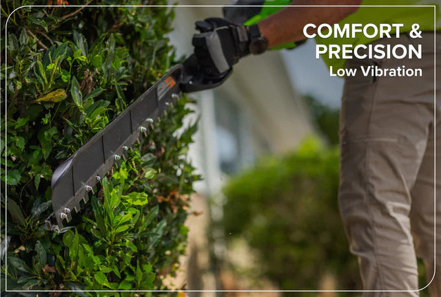 Optimus 82V 30" Single Sided Hedge Trimmer with (1) Core300 and Dual Port Charger | HT301S-C3DP