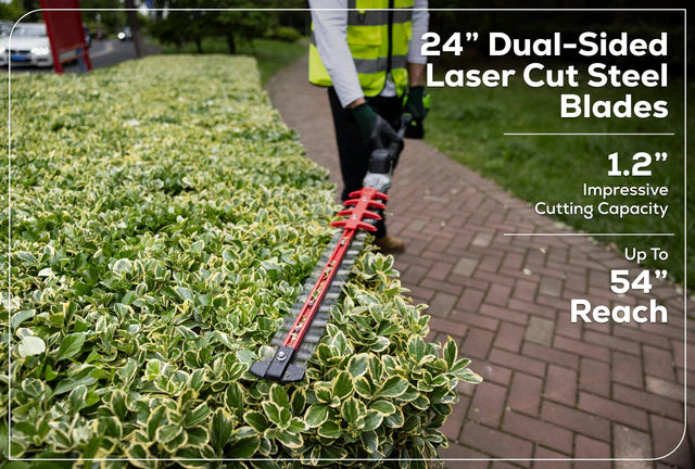 Optimus 82V Short Pole Fixed Hedge Trimmer | PH302F