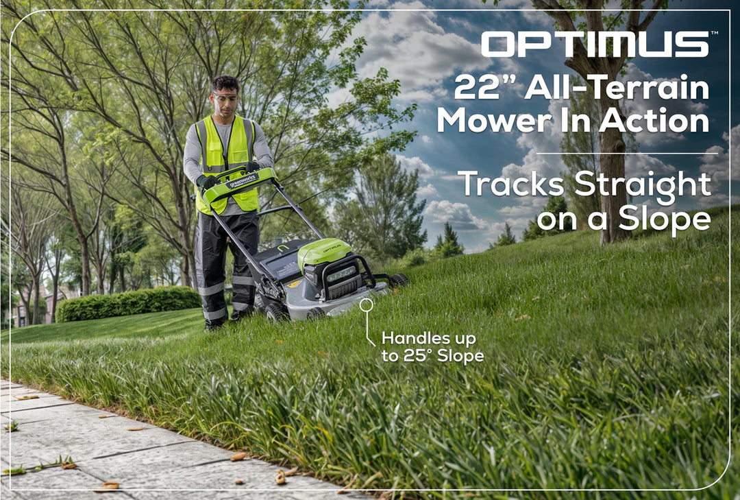 Optimus 82V 22” Self-propelled Mower | ATM22A