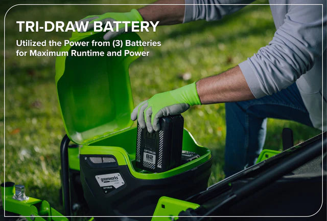 Optimus 82V 30" All-Terrain Mower with Swivel Casters | ATM30C