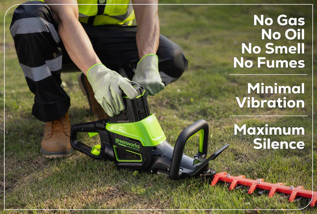 Optimus 82V 24" Hedge Trimmer with Core300 Battery and Dual-Port Charger | HT241-C3DP