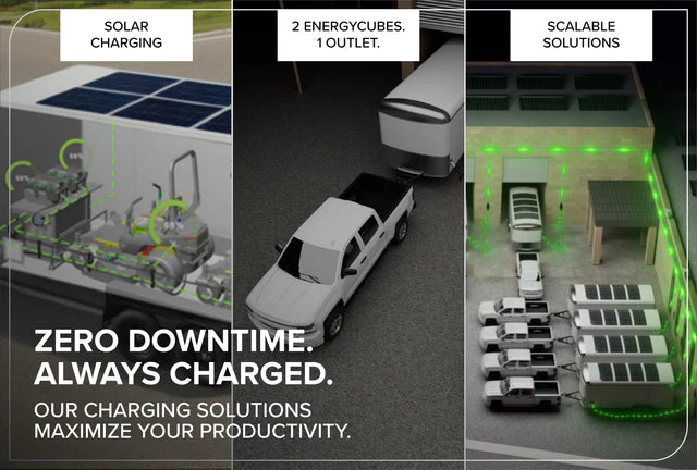 Optimus 16.2 kWh EnergyCube w/ (2) Caddies | CUBE16