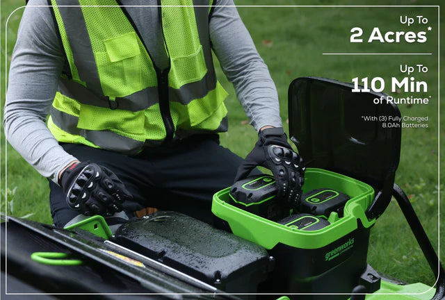 Optimus 82V 30" All-Terrain Mower with (3) CORE530 Batteries and DP Charger | ATM30-C5DP