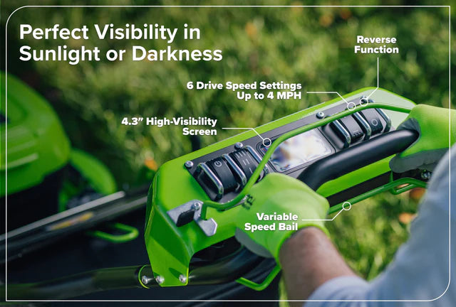 Optimus 82V 30" All-Terrain Mower with (3) CORE530 Batteries and DP Charger| ATM30C-C5DP