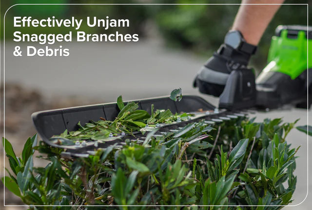 Optimus 82V 30" Single Sided Hedge Trimmer with (1) Core300 and Dual Port Charger | HT301S-C3DP