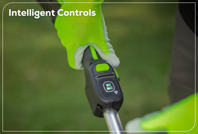 Optimus 82V Straight Shaft Edger with CORE400 Batteries and Dual Port Charger | ES161-C4DP