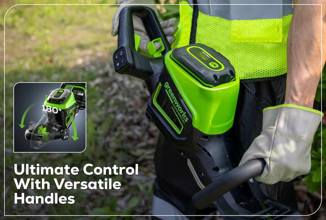 Optimus 82V 24" Hedge Trimmer with Core300 Battery and Dual-Port Charger | HT241-C3DP