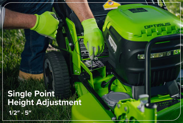 Optimus 82V 30" All-Terrain Mower with (3) CORE530 Batteries and DP Charger| ATM30C-C5DP