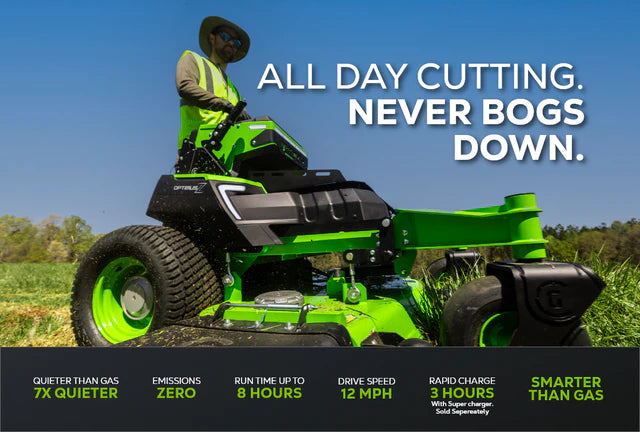 OptimusZ 48" 24kWh Stand-On Zero Turn Mower | CZ48S24X