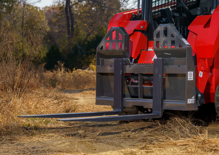 KIOTI KIWTFF5548 Walk Thru Heavy Duty Class II 48" Forks & Frame, 5,500 lbs.
