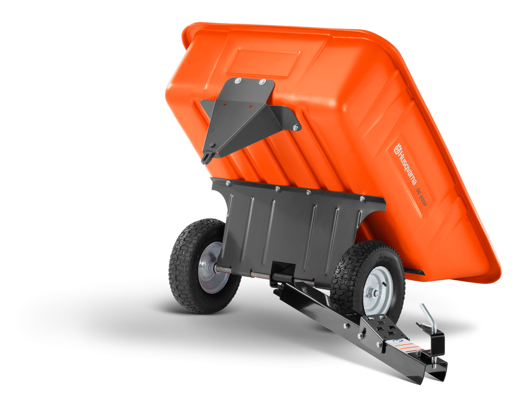 Husqvarna 10 Cu. Ft. Poly Swivel Dump Cart