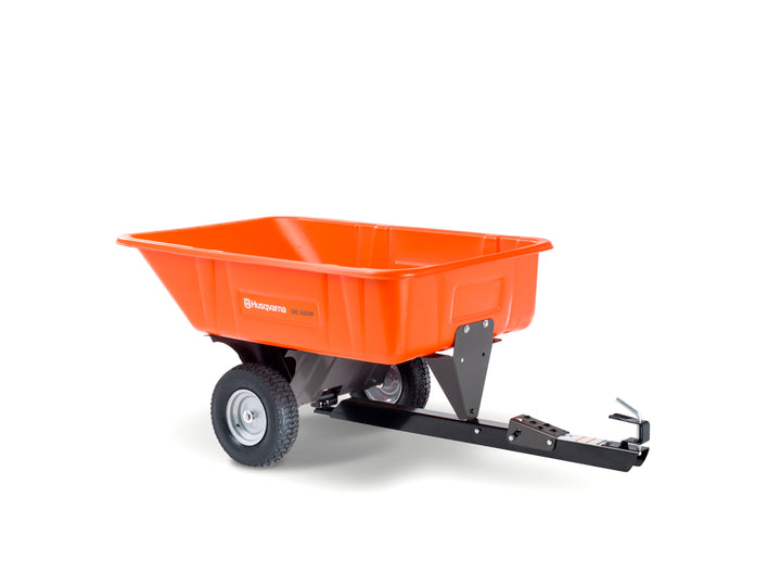 Husqvarna 10 Cu. Ft. Poly Swivel Dump Cart