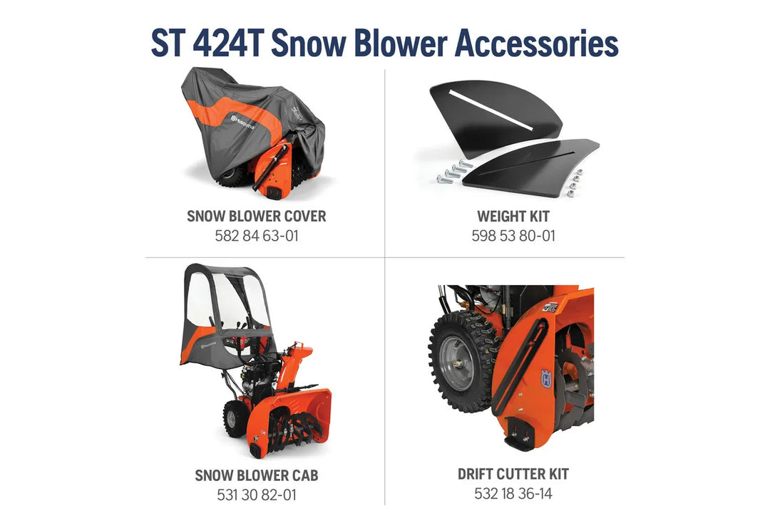 Husqvarna Snow Thrower ST 424T